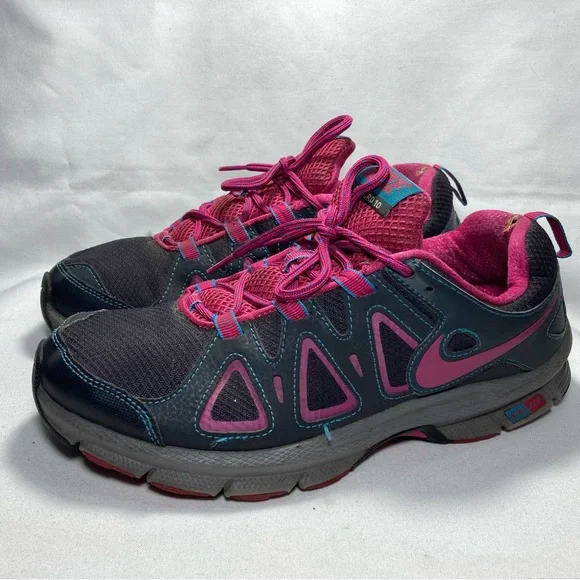 Nike Air Alvord 10 Trail Women's Running Shoes Gray/Pink 512039-005 Size 10 - Picture 2 of 11